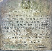 Monument de Las Cases - Lettre de Napoléon à de Las Cases by Jean Bonnassieux - Place de la Résistance à Lavaur