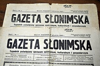<i>Hazeta Slonimskaya</i> Belarusian newspaper