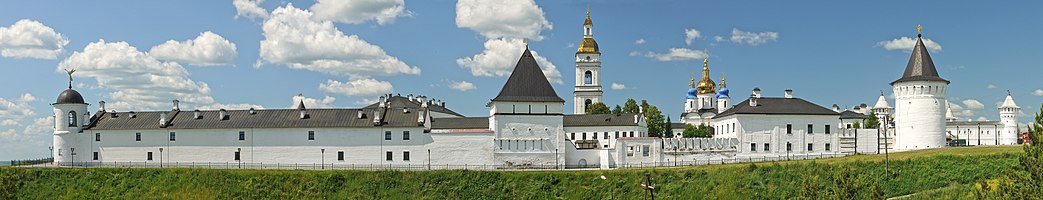 Panorama of the Tobolsk Kremlin from the Cape Chukman