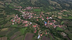 Air view of the village