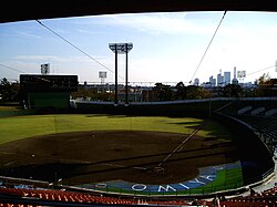 埼玉県営大宮公園野球場 内野スタンドより撮影