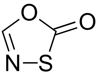 <span class="mw-page-title-main">Oxathiazolones</span> Chemical compound