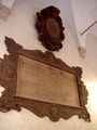 1357 - Bologna - Palazzo Comunale 1o piano - Lapide erezione statua Gregorio XIII - Foto Giovanni Dall'Orto, 9-Feb-2008.jpg