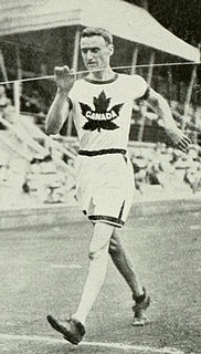 George Goulding Canadian racewalker