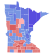 1970 Minnesota gubernatorial election results map by county.svg