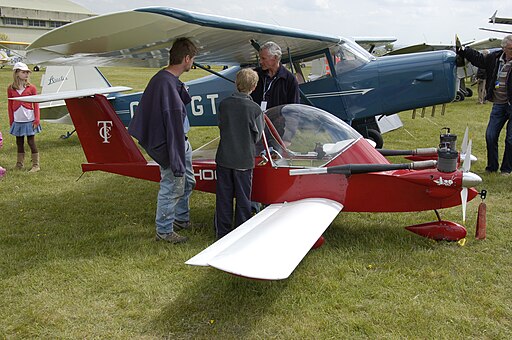 1984 Colomban MC-15 Cri-cri at Cotswold Airport arp