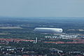 Blick vom Olympiaturm über München.