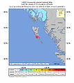 2012 Queen Charlotte Islands earthquake intensity map.jpg