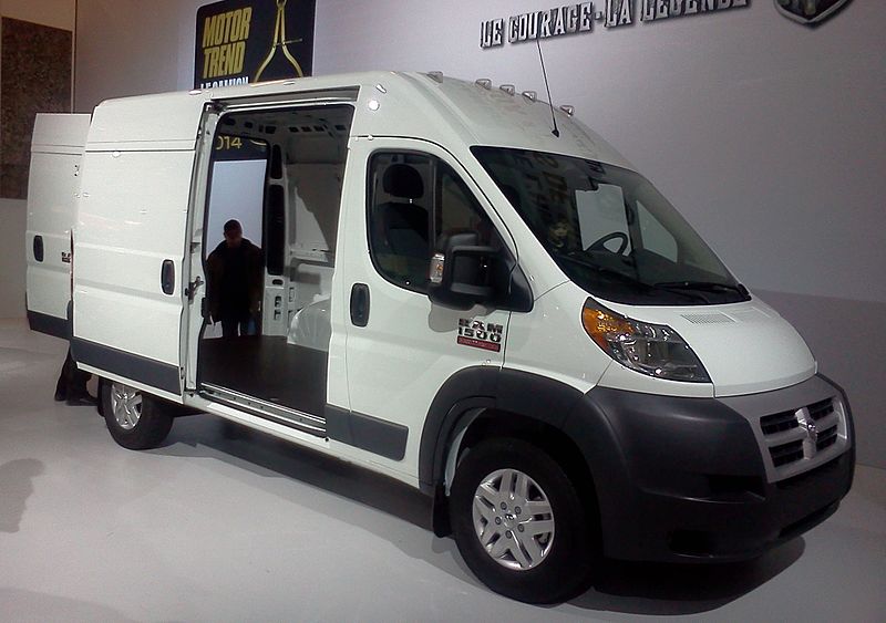 File:2014 Ram ProMaster 1500 high roof 