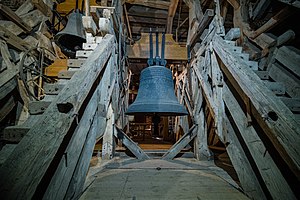 27. Platz: Moahim mit Dreifaltigkeitsglocke der St.-Marien-Kirche in Stralsund