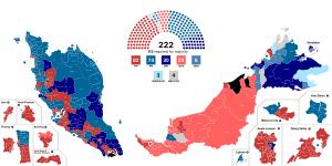 Elecciones federales de Malasia de 2022