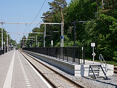 Ommen, Bahnsteiggleis 2