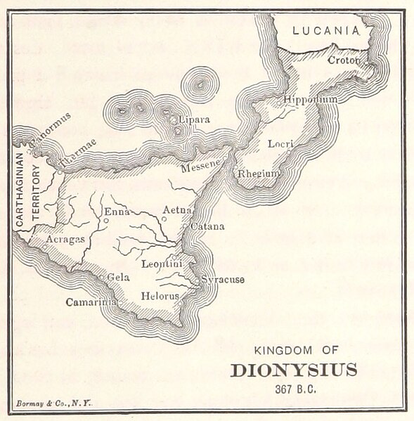 Kingdom of Dionysius, 367 BC