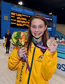 Elliott at the 2012 Summer Paralympics 310812 - Maddison Elliott - 3b - 2012 Summer Paralympics (02).jpg