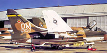 357th TFS A-7D 72-0233 in 1973