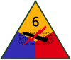 6th US Armored Division SSI.svg