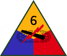 6th US Armored Division SSI.svg