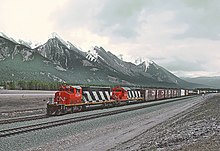 CN alberta freight train