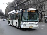 Trolleybus Irisbus Astra Citelis i Bukarest