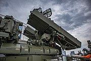 English: 9A33-2B Osa SAM. 10th international exhibition of arms and military machinery Milex-2021 (23-26 June 2021). Minsk, Belarus Русский: 9А33-2Б. 10-я международная выставка вооружения и военной техники Milex-2021 (23-26 июня 2021). Минск, Беларусь