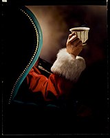 Nickolas Muray: Santa Claus, reklama pro A&P Coffee, 1958