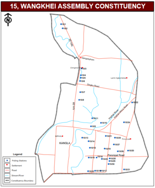 <span class="mw-page-title-main">Wangkhei Assembly constituency</span> Legislative Assembly constituency in Manipur State, India