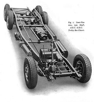 <span class="mw-page-title-main">AEC 664T</span> British three-axle double deck trolleybus chassis