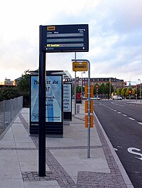 Stoppested: Sted hvor busser (og tog/sporvogne) optager passagerer