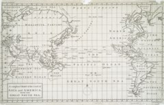 Image 1Map of the Pacific Ocean during European Exploration, circa 1754. (from Pacific Ocean)