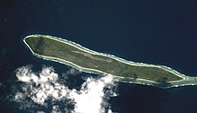 Image satellite de l'île du Nord.