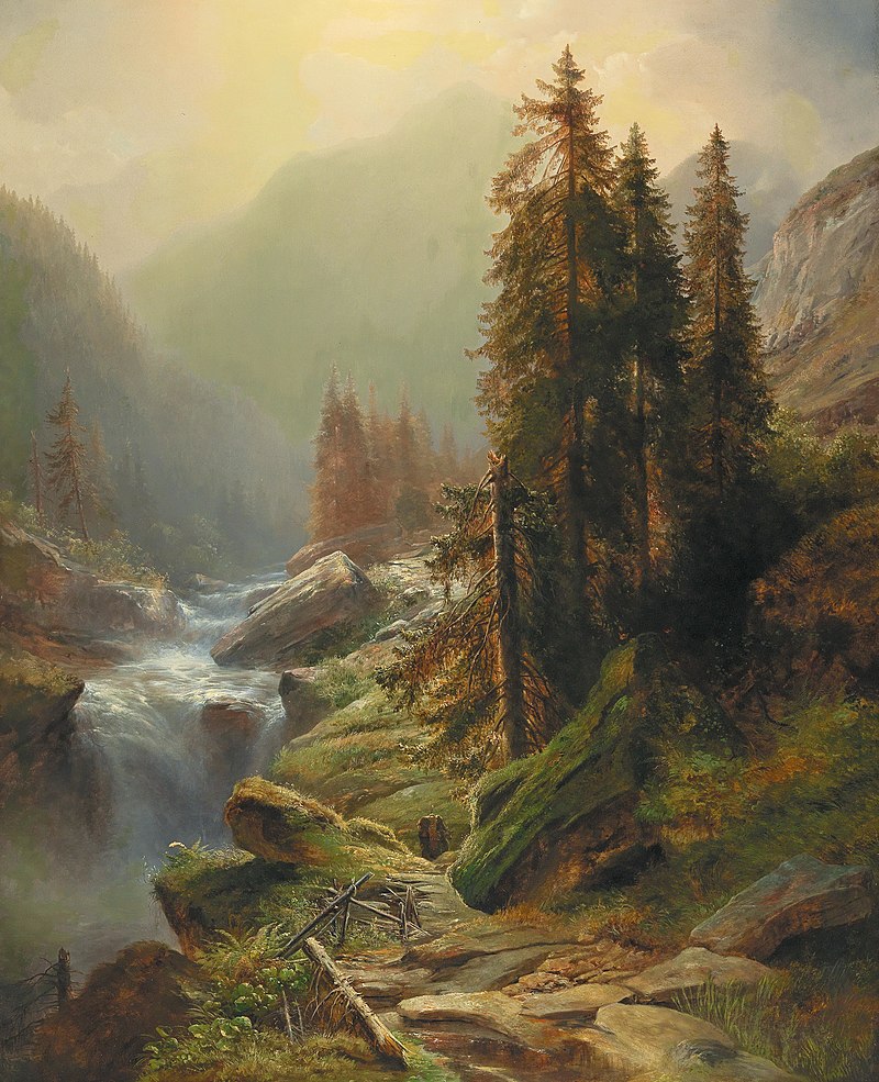 Albert Zimmermann - Large Mountain Landscape.jpg