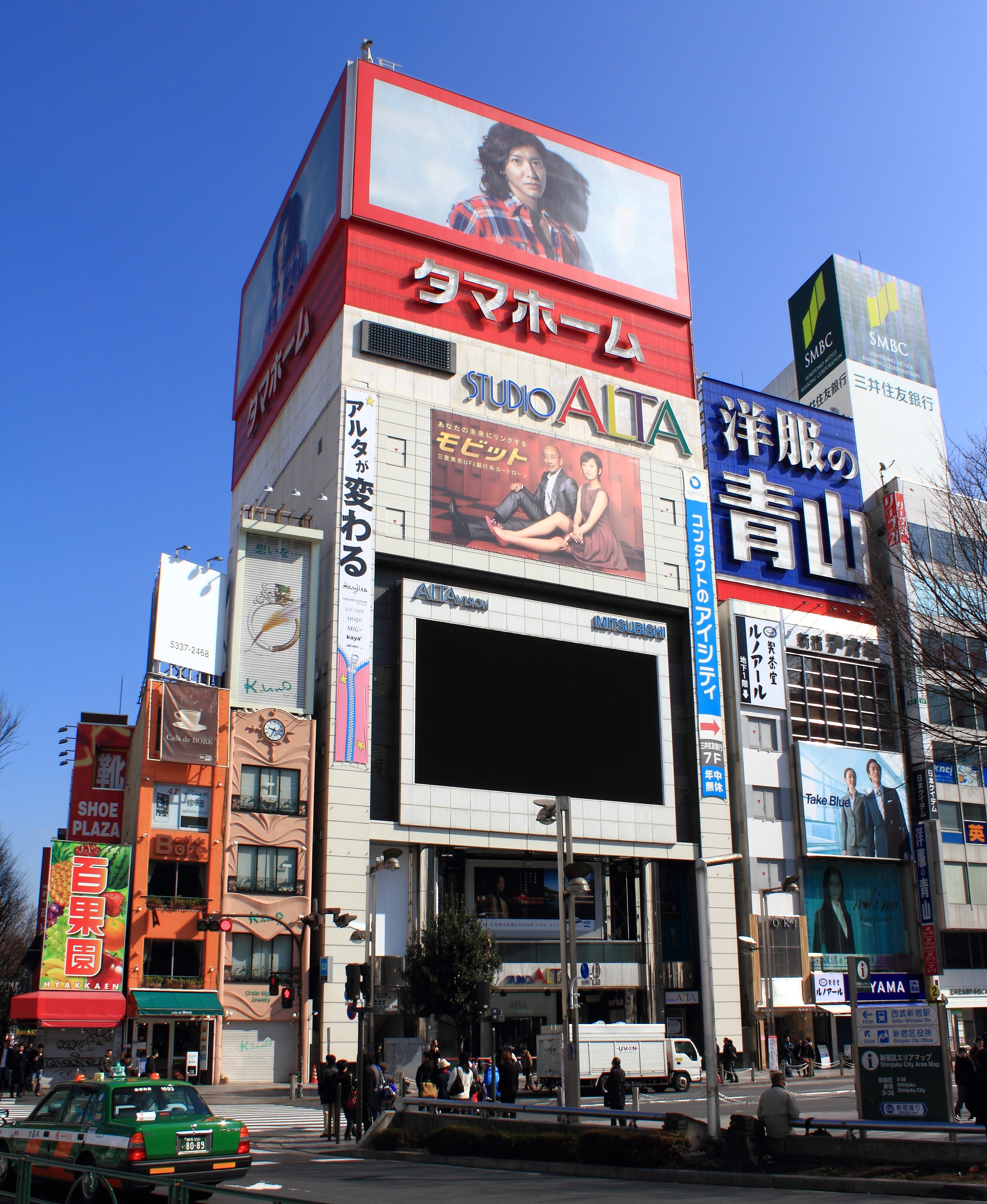 Studio ALTA Map - Retail building - Shinjuku, Tokyo, Japan - Mapcarta