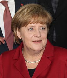 Angela Merkel.