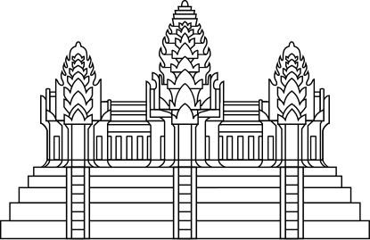 File:Angkor Wat in Flag of Cambodia.svg