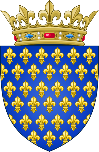 ملف:Arms of the Kingdom of France (Ancien).svg