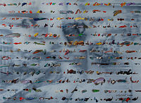 13 Colour Scriptums, 2009, oil on canvas, 80x110cm.