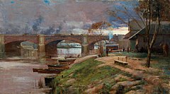 "Princes Bridge"(1888)