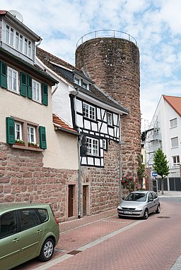 Backgasse 15, Ansicht Weidenstraße Eberbach 20170602 001