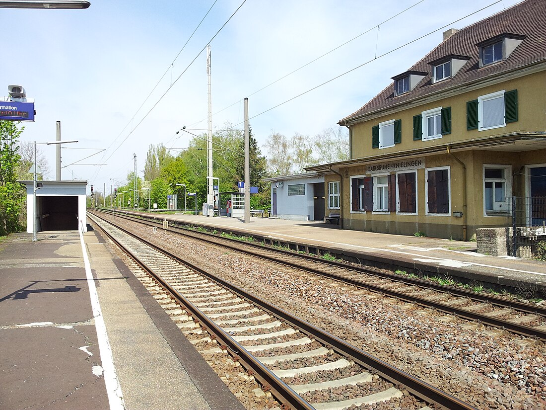 Bahnhof Karlsruhe-Knielingen