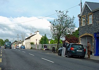 Ballivor Village in Leinster, Ireland