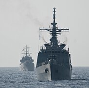Bangladesh Navy frigate and OPV at Exercise CARAT 2012 conducted by US Pacific Fleet