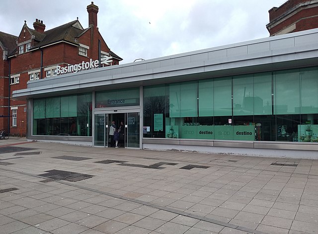 Basingstoke station main entrance