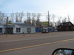 Blue Anchor restaurant in downtown Beaver Bay