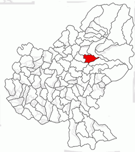 Kaart van Beica de Jos