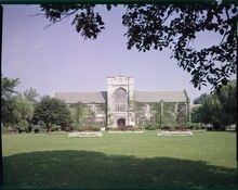 Albert College in Belleville, 1959 Belleville, Ontario, Canada; Albert College (I0005662).tiff