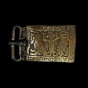 Belt buckle 5-7th century-MCAH Lausanne-On display 3
