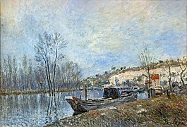 Les Bords du Loing vers Moret (1883), Toulouse, Fondation Bemberg.