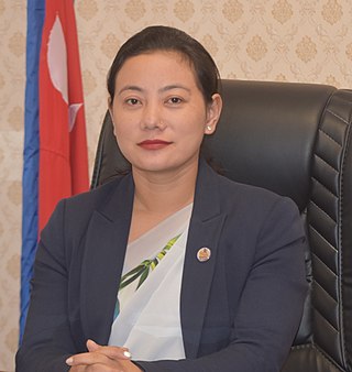 <span class="mw-page-title-main">Bina Magar</span> Nepalese politician