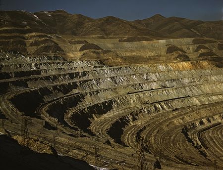 Bingham Canyon mine 1942