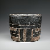 Bol; circa secolele al XII-lea-al XVIII-lea î.Hr.; ceramică; înălțime: 6 cm, diametru: 10,5 cm; Muzeul Metropolitan de Artă